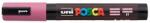 uni Dekormarker, 1, 8-2, 5 mm, UNI ˝Posca PC-5M˝, málna