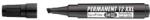 ICO Alkoholos marker, 1-4 mm, vágott, ICO ˝Permanent 12 XXL˝, fekete