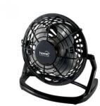 Somogyi Elektronic Asztali ventilátor, USB, 10 cm, HOME, fekete