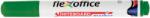 FlexOffice Táblamarker, 2, 5 mm, kúpos, FLEXOFFICE ˝WB03˝, zöld