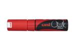 uni Krétamarker, 8 mm, UNI ˝PWE-8K˝, fluor piros