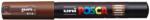 uni Dekormarker, 0, 7-1, 0 mm, UNI ˝Posca PC-1M˝, barna
