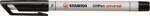 STABILO Alkoholmentes marker, OHP, 0, 7 mm, STABILO ˝OHPen F˝, fekete