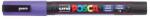 uni Dekormarker, 0, 9-1, 3 mm, UNI ˝Posca PC-3ML˝, fényes lila