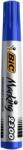 BIC Alkoholos marker, 3, 7-5, 5 mm, vágott, BIC ˝ECO 2300˝ kék