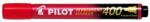 Pilot Alkoholos marker, 1, 5-4 mm, vágott, PILOT ˝Permanent Marker 400˝, piros