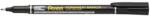 Pentel Alkoholos marker, 0, 5 mm, PENTEL ˝NF450˝, fekete