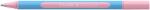 Schneider Golyóstoll, 0, 7 mm, kupakos, SCHNEIDER ˝Slider Edge XB Pastel˝, rózsa