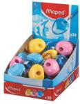 Maped Hegyező display, egylyukú, tartályos, MAPED ˝I-Gloo˝, vegyes színek