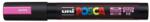uni Dekormarker, 1, 8-2, 5 mm, UNI ˝Posca PC-5M˝, fluor rózsaszín