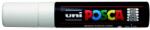 uni Dekormarker, 15 mm, vágott, UNI ˝Posca PC-17K˝, fehér