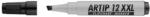 ICO Flipchart marker, 1-3 mm, kúpos, ICO ˝Artip 11 XXL˝, fekete