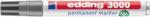edding Alkoholos marker, 1, 5-3 mm, kúpos, EDDING ˝3000˝, szürke