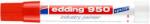 edding Jelölő marker, 10 mm, kúpos, EDDING ˝950˝, piros