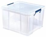Fellowes Műanyag tároló doboz, átlátszó, 48 liter, FELLOWES, ˝ProStore˝
