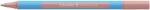Schneider Golyóstoll, 0, 7 mm, kupakos, SCHNEIDER ˝Slider Edge XB Pastel˝, halvány piros