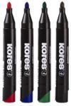 Kores Alkoholos marker, 3-5 mm, kúpos, KORES ˝K-Marker XP1˝, 4 különböző szín