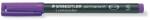 STAEDTLER Alkoholos marker, OHP, 0, 4 mm, STAEDTLER ˝Lumocolor® 313 S˝, lila