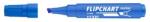 ICO Flipchart marker, 1-4 mm, vágott, ICO ˝Artip 12 XXL˝, kék