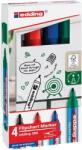 edding Flipchart marker készlet, 1, 5-3 mm, kúpos, EDDING ˝380˝, 4 különböző szín