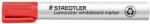 STAEDTLER Táblamarker, 2 mm, kúpos, STAEDTLER ˝Lumocolor® 351˝, piros