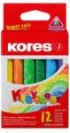 Kores Zsírkréta, háromszögletű ˝KORES˝, 12 darabos