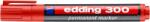 edding Alkoholos marker, 1, 5-3 mm, kúpos, EDDING ˝300˝, piros
