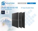Leapton Energy Panou Fotovoltaic Leapton 510W LP182-M-60-NB - N-Type TOPCon, Bifacial, Double Glass, Full Black (LP182-M-60-NB-51)