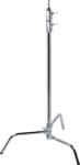 KUPO Stativ Master C-Stand Kupo CL-40M 40" cu Picioare Glisante si Eliberare Rapida System - Argintiu