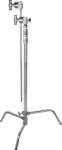 KUPO Stativ Master C-Stand Kupo CL-40MK 40" cu Picioare Glisante si Eliberare Rapida - Kit Argintiu