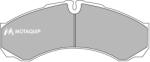 MOTAQUIP Set placute frana MOTAQUIP LVXL685 (LVXL685)