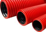 Tehnoworld Teava corugata rosie PEHD 75 mm 450N colac 50ml (EL0029136)
