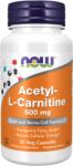 NOW Acetyl-L-Carnitine 500mg 50db