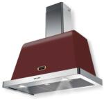 LOFRA Hota decorativa Lofra Dolcevita 120 , 120 cm, 1 motor, 4 viteze, 800 m3/h, telecomanda, rosu burgundy (Dolcevita120rosu) Hota