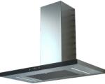 Sirius Hota decorativa de perete Sirius SLTC 92, 90 cm, 730 m3/h, inox/sticla neagra (SLTC 92) Hota