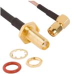 Amphenol Rf Cablu coaxial SMA tată-SMA mamă, RG316, 0, 153 m, 50 (095-902-570-006)