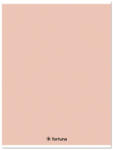 FORTUNA Füzet kockás FORTUNA Monocolor A/4 32 lapos 87-32 pasztell barack (01.08656)