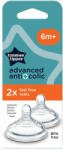 Tommee Tippee Advanced Anti-colic gyors átfolyású etetőcumi 6 hónapos kortól 2 db