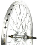 VeloGo Kerék 20" 406 H. DF. alu abr. MTB acél agy ezüst