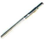 Velotech Nyeregcső 25, 4x300mm Acél Króm