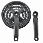 VeloGo Hajtómű MTB acél 28/38/48T fekete