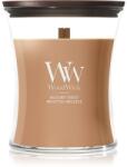 WoodWick Hazelnut Roast lumânare parfumată cu fitil din lemn 275 g