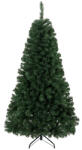 HOMCOM Brad Artificial de Crăciun, 180 cm, 888 Ramuri Ignifuge, Bază Metalică Pliabilă, Verde | Aosom Romania (83C-302V00GN)