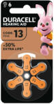 Duracell PR48 Hallókészülék Gombelem 6db/csomag (167148)