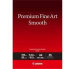Canon Premium Fine Art Smooth 1711C011, 310 g/m2, A4, 25 db, matt, tintasugaras, fehér, fotópapír (1711C011)