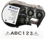 Brady M4C-750-595-WT-BK / 170830, 19.05 mm x 7.62 m, Vinil, fekete nyomtatás / fehér háttér (170830)