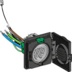 Schneider Electric EVlink Wallbox - EVP1HSM43 -csere aljzat T2S STD 3fázis IEC (EVP1HSM43)