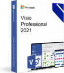 Microsoft Visio Professional 2021 (1 eszköz) (Online aktiválás) (Elektronikus licenc) (D87-07606)