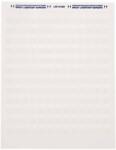 Brady LAT-17-361-1 / 024566, LaserTab lézernyomtatható címkék, 25.40 mm x 25.40 mm (24566)
