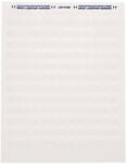 Brady LAT-15-361-1 / 024564, LaserTab lézernyomtatható címkék, 12.70 mm x 19.05 mm (24564)